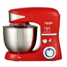 Міксер планетарний - тістоміс DMS KM-1500 Red 5 л