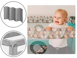 Манеж Lionelo Stefi Concrete Multicolor - мініатюра 6