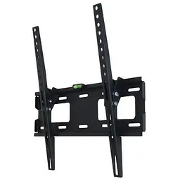 Настінне кріплення LCD/Plasma TV 26-55" Walfix S-228B колір чорний, до 35 кг, VESA:400x400 мм, нахил: -12º, відступ від стіни: 28