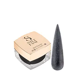 Акрігель для нігтів камуфлюючий Steffani Light Acryl Gel 10 мл, 21 Чорний з шиммером