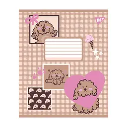 Зошит Yes Hello Puppy А5 12 аркушів коса лінія (767807), в асортименті - мініатюра 4