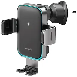 Автомобільний тримач з Бездротовим ЗП Proove Triple Clamp Pro 15W