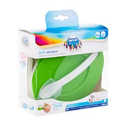 Тарілка дитяча Canpol babies 350 мл салатова (31/406_gre) - мініатюра 6