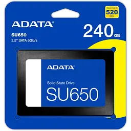 Накопичувач SSD 2.5" 240GB ADATA (ASU650SS-240GT-R) - мініатюра 5