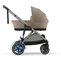 Коляска Cybex eGazelle S TPE Almond Beige (524000547) - мініатюра 5