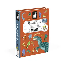Магнітна книга Динозаври 50ел Janod det0017725 - мініатюра 4