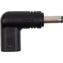 Адаптер PowerPlant USB Type-C на DC 6.0x3.7 мм (для Dell) (CC360666)