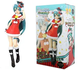 Фігурка Sega Міку Хацуне Різдвяна версія Hatsune Miku Christmas 23,0 см VC 27.111 - мініатюра 2