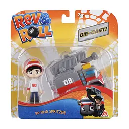 Ігровий набір Rev&Roll Рев та Рамбл DieCast Бо та Спрітцер (EU881031) - мініатюра 7