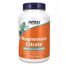 Магній цитрат, Magnesium Citrate - 240 vcaps