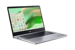 Ноутбук Acer Chromebook CB314-4H 14' FHD IPS, Intel C N100, 8GB, F128GB, UMA, ChromeOS, сріблястий (NX.KNBEU.001) - мініатюра 3
