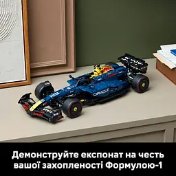 Конструктор LEGO Technic Автомобіль F1 Oracle Red Bull Racing RB20, 1639 деталей (42206) - мініатюра 17