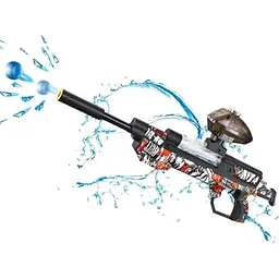 Бластер shoot Splatter Gel Ball 5000 шт. гель кульок з бризками red