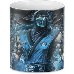 Кухоль GeekLand Mortal Kombat Мортал Комбат фан арт MK.02.13 330 мл білий - мініатюра 3