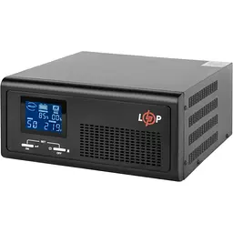 Джерело безперебійного живлення [ДБЖ] LogicPower B1000 + LiFePO4 батарея 12.8V - 60Ah BMS 80A/40A LCD [24830] [110207] - мініатюра 3