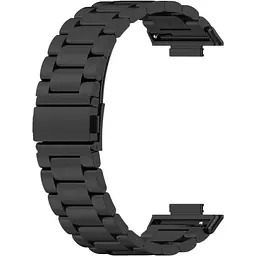 Ремінець DK для Huawei Watch Fit 2 Metal Fitlink Steel Watch Band (black)