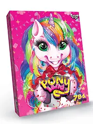 Набір для творчості Danko Toys Pony Land 7 в 1 (ДТ-ГО-09300)