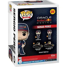 Фігурка Funko Pop! Oracle Red Bull Racing: Серхіо Перес 9.6 см [72269] [118812] - мініатюра 4