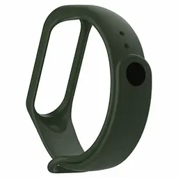 Ремешок для фитнес браслета BeCover Silicone для Xiaomi Mi Band 3/4 Khaki (704649) - миниатюра 2