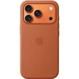 Чохол Silicone Case with Button, Animation, MagSafe для Apple iPhone 17 Pro Terra Cotta ААА [149947] - мініатюра 2
