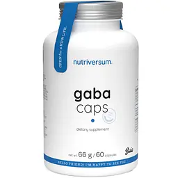 Добавка дієтична Nutriversum GABA 60 капсул