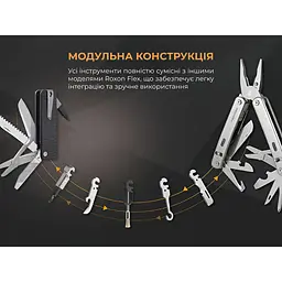 Мультитул Roxon Flex Companion S503G чорний - мініатюра 15