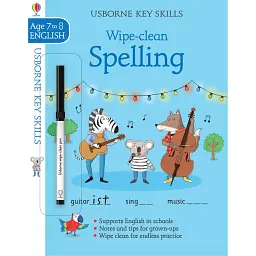 Key Skills: Wipe-Clean Spelling Age 7-8 - Джейн Бінгем