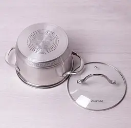Каструля Kamille з кришкою, 1,9 л (KM-4717S) - мініатюра 3