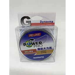 Шнур SHIMANO POWERPRO 0,40мм 23,8кг 100м сірий SM-Y-26-040