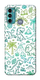 TPU чохол Demsky Dino pattern для Motorola Moto G60