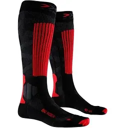 Шкарпетки X-Socks Ski Rider 4.0 42-44 Чорний/Червоний (1068-XS-SSKRW19U 42-44 G165)