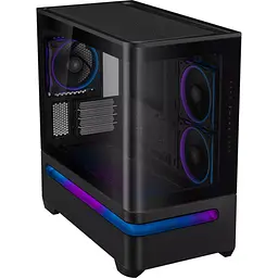 Корпус Asus Prime AP202 ARGB із загартованим склом чорний (90DC00P0-B19000) [173327] - мініатюра 3