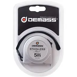 Рулетка вимірювальна Demass Stainless Steel 5 м (STE 5025) - мініатюра 8
