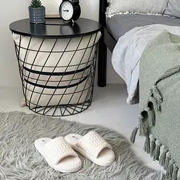 Кімнатні капці жіночі MBM My Home Tina White розмір 36-37 білі (SL-17 36-37 WHITE) - мініатюра 7