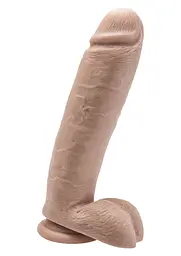 Фалоімітатор ToyJoy with Balls 10 inch, 25.5 см (тілесний)