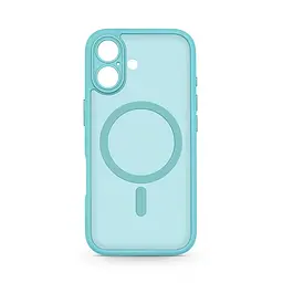 Чехол для Apple iPhone 17, Lush MagCase, бирюзовый, противоударная панель-накладка из TPU и PC, полупрозрачный чехол с MagSafe (с магнитом), с защитой камеры, поддержка беспроводной зарядки, защита всего корпуса, ArmorStandart (ARM87487)
