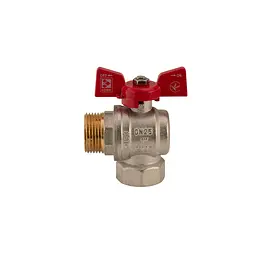Кран кульовий Koer 1" ГШМ кутовий (KR.208) KR2807 - мініатюра 2