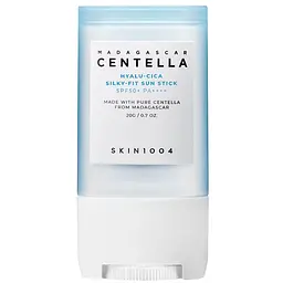 Сонцезахисний стік із шовковим фінішем Madagascar Centella Hyalu-Cica Silky-fit Sun Stick SKIN1004 20 г
