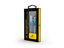 Кабель Cablexpert CC-USB2B-AMmBM-2M-VW - мініатюра 2