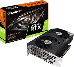 Відеокарта GeForce RTX 3060 12GB Gigabyte WindForce OC (GV-N3060WF2OC-12GD)