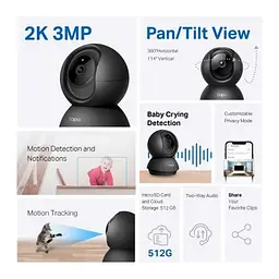 Камера відеоспостереження TP-Link (TAPO-C211) - мініатюра 3