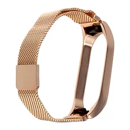 Ремінець Міланська Петля Mi Band 7 Classic Gold - мініатюра 2