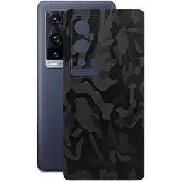 Захисна плівка StatusSKIN для Vivo X60t Pro Plus Корпус Вініл Камуфляж чорний