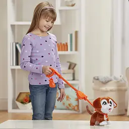 Інтерактивна іграшка Hasbro FurReal Великий пустотливий вихованець Poopalots Великий ведмідь на повідку (E8898_E8947) - мініатюра 5