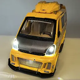 Колекційна металева модель автомобіля АвтоЕксперт Wuling Van з інерцією, світлом та звуком 1:24 - мініатюра 6