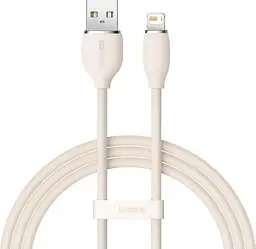 Кабель Baseus Jelly Liquid Silica Gel Fast Charging Data Cable USB to Lightning 2.4A 1.2m CAGD000004 Pink