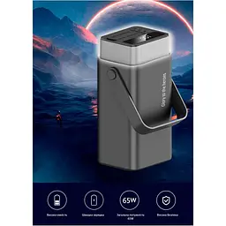 Павербанк Aspiring Vigor Black 40 000 mAh / 65 Вт (PPVG.V04) - мініатюра 9