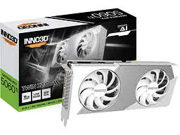 Відеокарта Inno3D GeForce RTX 5060 Ti 16GB TWIN X2 OC WHITE (N506T2-16D7X-191073W) - мініатюра 2