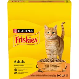 Сухий корм для котів Friskies з куркою та овочами 300 г - мініатюра 2