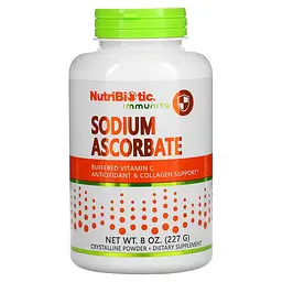 Витамин С Sodium Ascorbate Powder 227 g Nutribiotic vit0006258